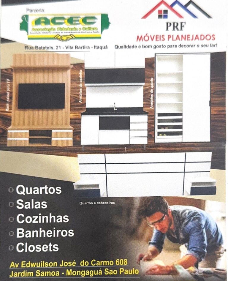 Aproveite nossa Parceria! Faça seus Moveis Planejados com Desconto da ACEC